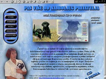 Multimedijski CD o psima - Prvi hrvatski multimedijski CD-e o psima. Odgoj, dresura, ispravljanje pogrenih navika, pasmine, najee bolesti i jo mnogo, mnogo toga.